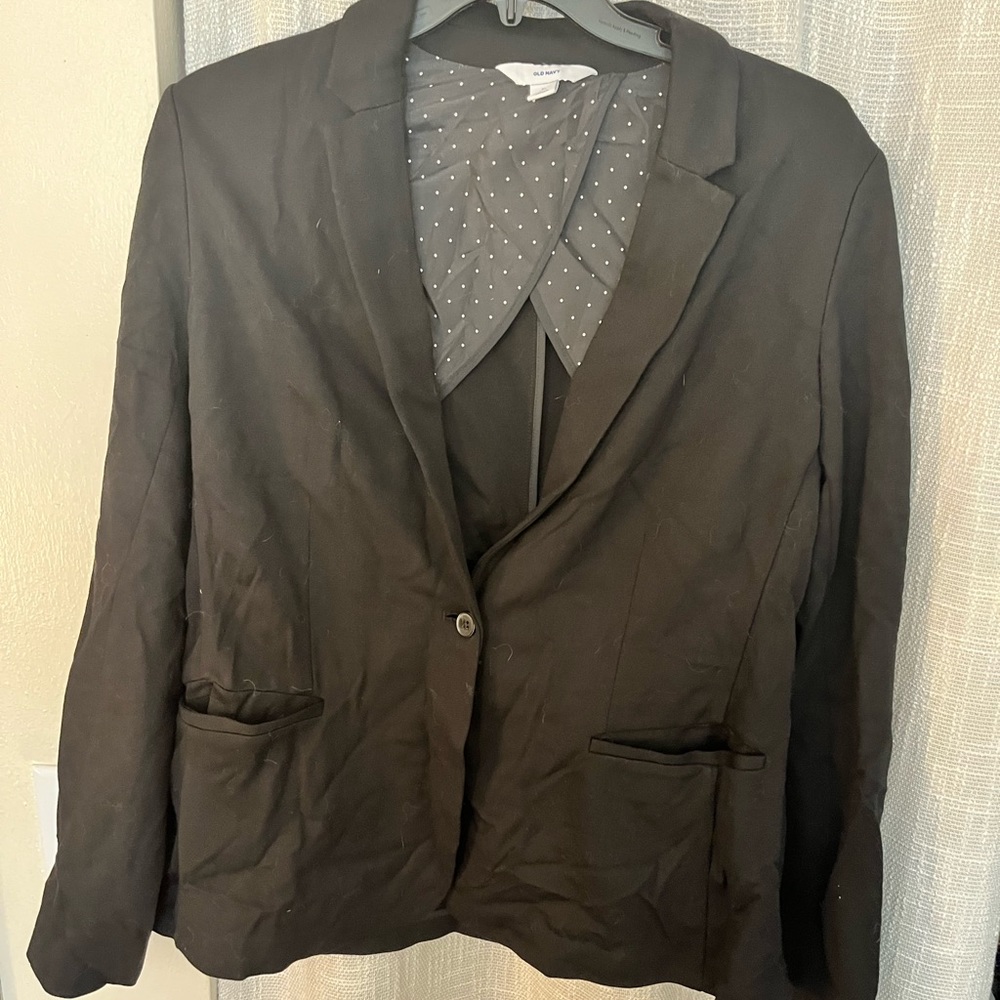 Black blazer